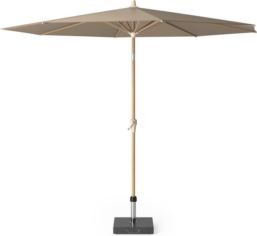Coppens Platinum Riva parasol 300 cm teak taupe