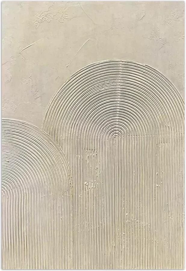 Coppens scSchilderij 100x140cm handgeschilderd structured Dessert