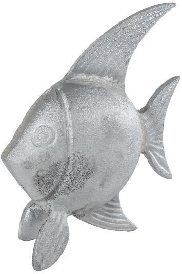 Coppens Sculptuur Fish S zilver aluminium