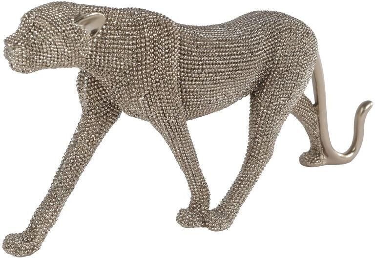 Coppens Sculptuur Panter L glinster goud polystone