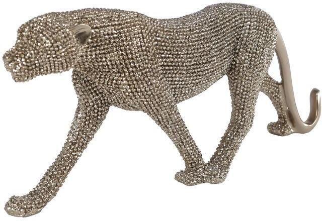 Coppens Sculptuur Panter S glinster goud polystone
