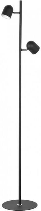 Highlight Vloerlamp Ovale Zwart 2 lichts 141cm