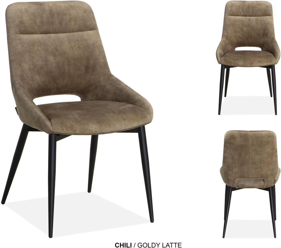 Coppens Stoel Chili goldy latte