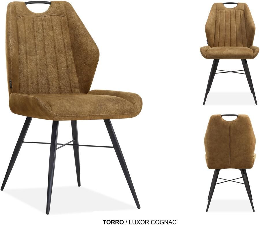 Coppens Stoel Torro cognac - Foto 1