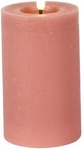 Coppens Stompkaars rustiek 5CM LED rond Lyon M roze