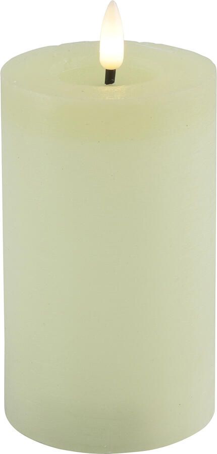 Coppens Stompkaars rustiek 7 5CM LED Lyon M creme - Foto 1