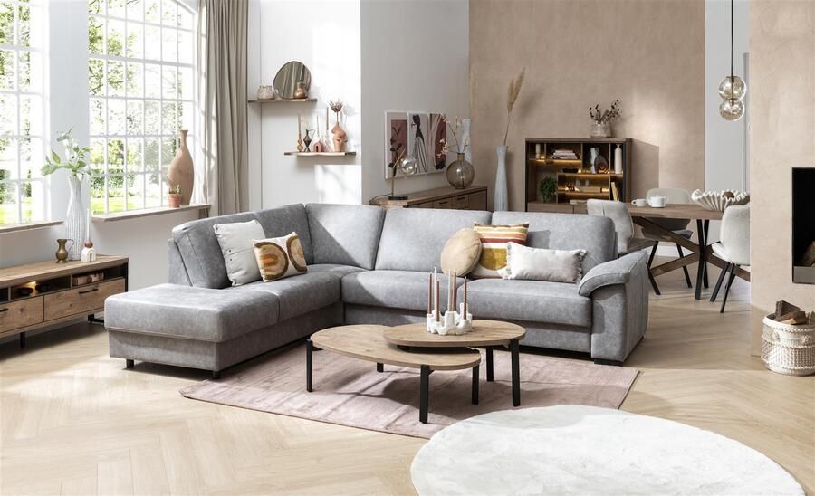 Coppens Sydney hoekbank 2 5 + ottomane