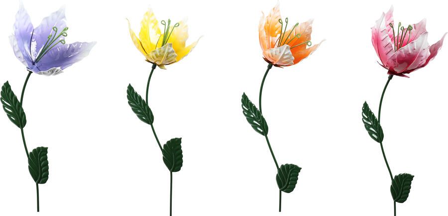 Coppens Tuinsteker bloem S 4assorti veelkleurig