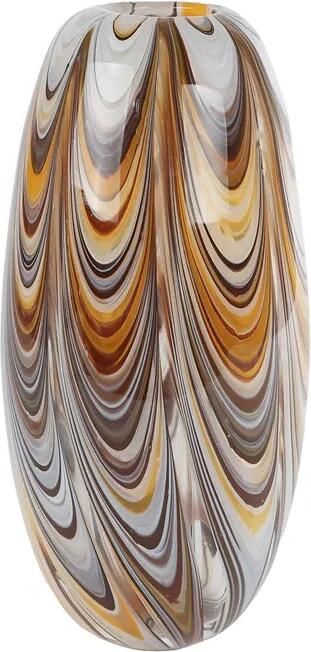 Coppens Vaas Fiene S oranje bruin glas 14x14x29cm - Foto 1