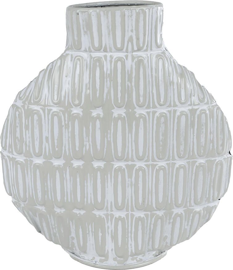 Coppens Vaas Jip S creme metaal - Foto 1