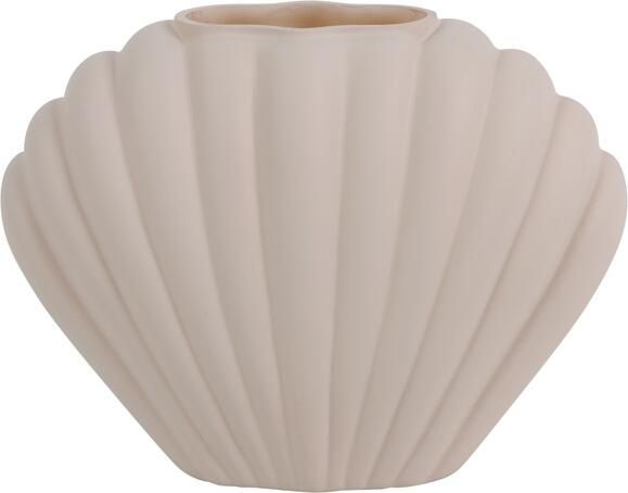 Coppens Vaas Shell M creme