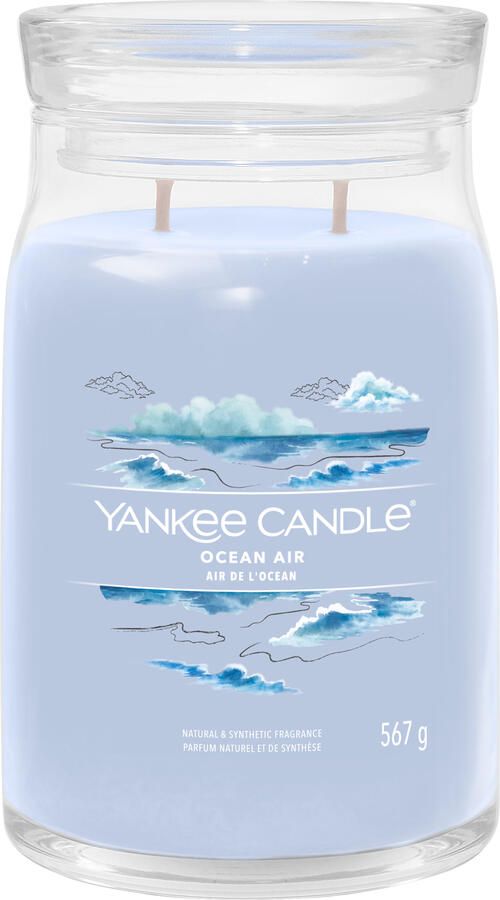 Coppens Yankee Candle Ocean air signature large jar