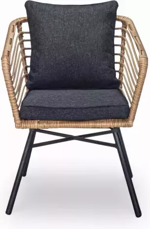 Coppens Forester dining tuinstoel bamboo naterel look