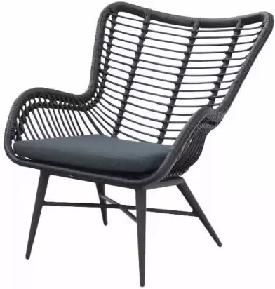 Coppens Jasmine loungetuinstoel black - Foto 1