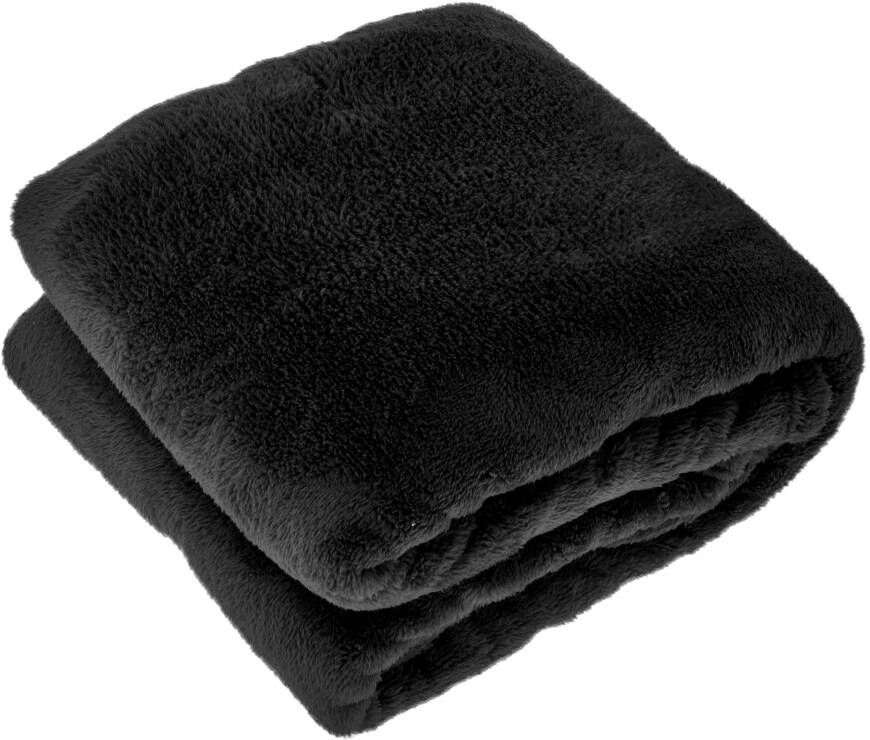 Unique Living | Justin plaid 150x200cm black - Foto 2