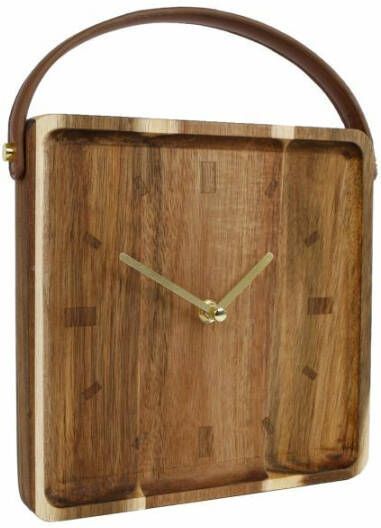Coppens Klok vienne L hout 22x22x6 5cm