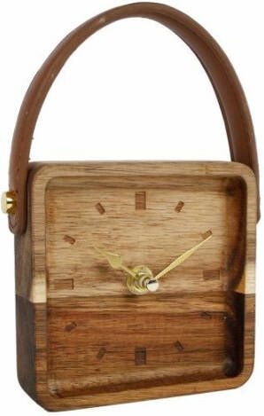 Coppens Klok Vienne S hout 11x11x3 2cm