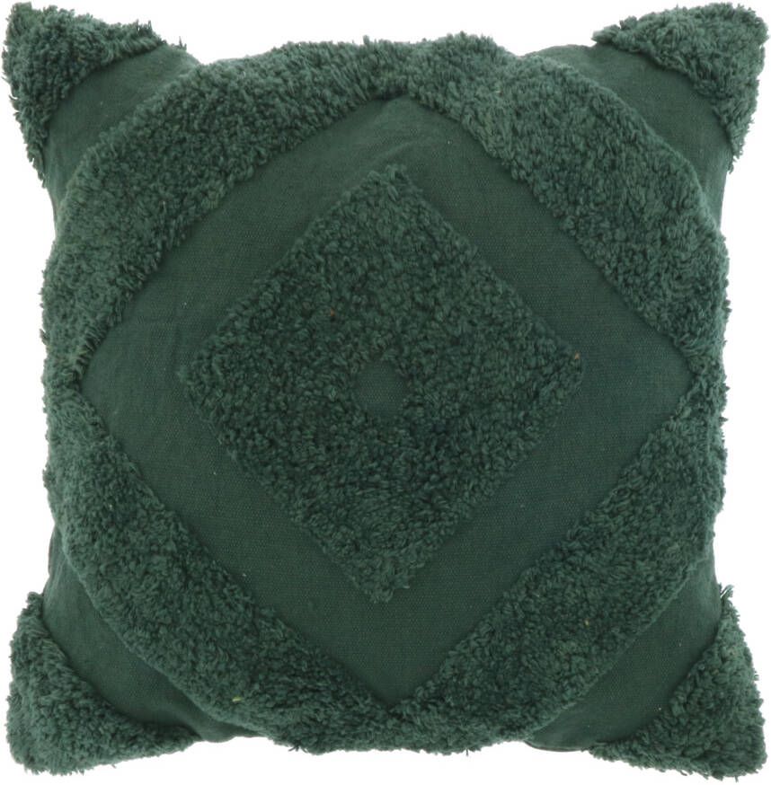 Unique Living Kussen Lark 45x45cm Laurel Green