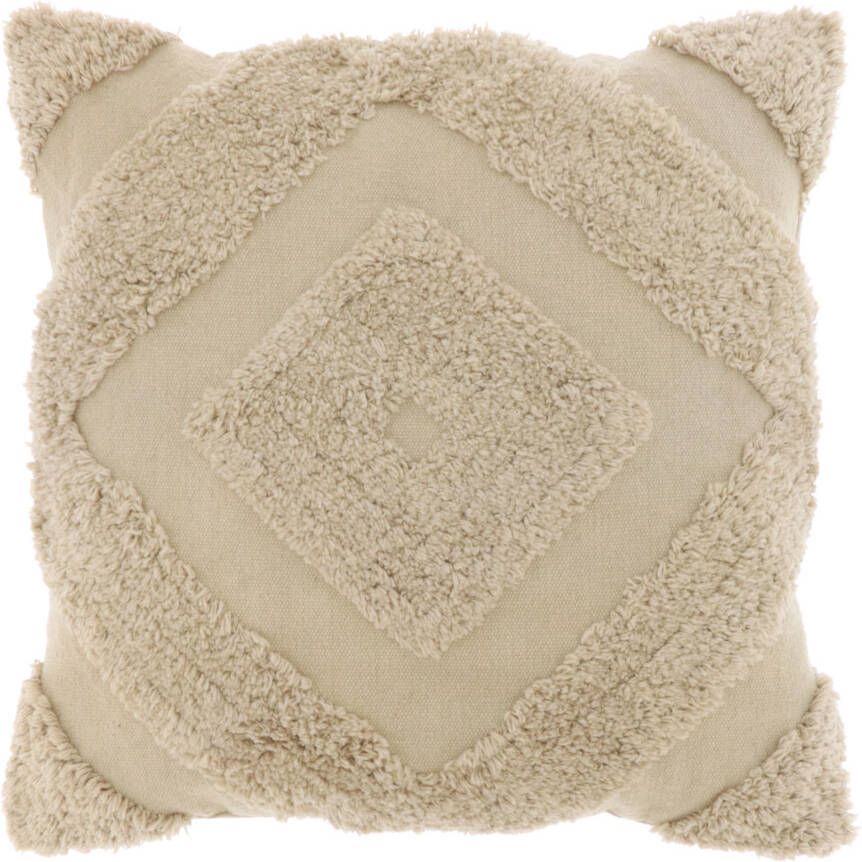 Unique Living Kussen Lark 45x45cm White Tint