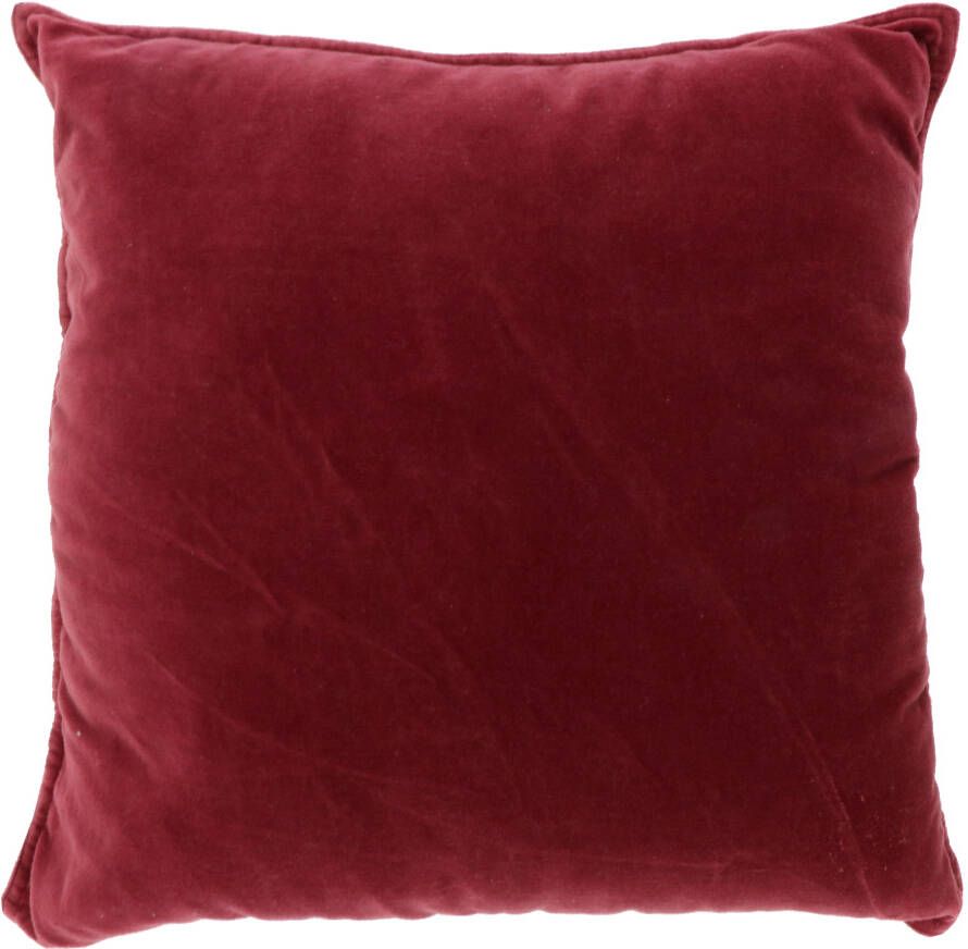 Coppens Lela kussen 45x45 cassis