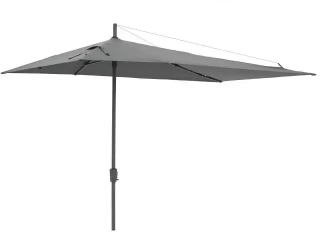 Coppens Madison Assymetric sideway parasol 360 x 220 cm polyester Grey - Foto 2