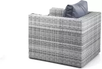 Coppens Malaga loungestoel HM ash grey