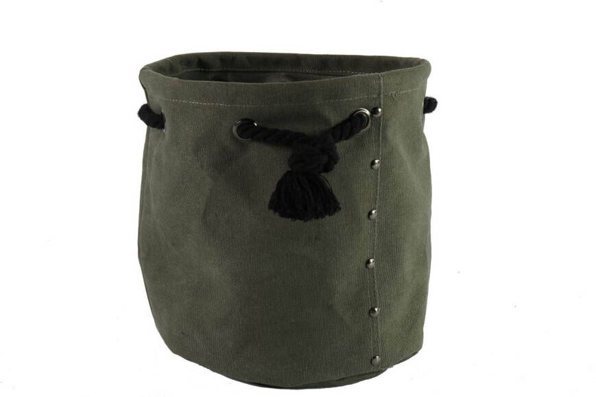 Coppens Opbergbox ro Jarmila S groen l28b25h25cm