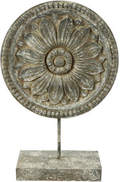 Coppens Ornament rond Incus L grijs