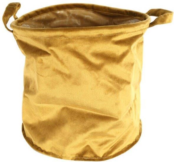 Coppens Plantenmand rond Zenzi XL goud
