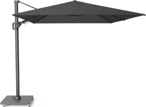 Platinum Challenger rechthoek parasol T2 Premium 3 5 x 2 6 m. -black
