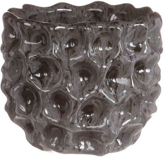 Coppens Pot dented grijs 13 5 X 13 cm