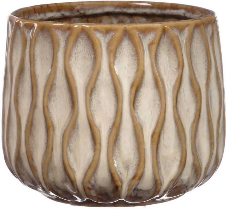 Coppens Pot wave wit 15 X 12 cm