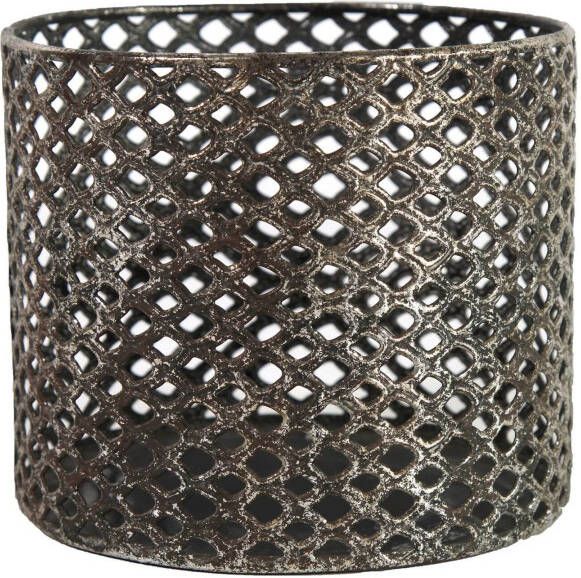 Coppens Theelichth Darton L grijs