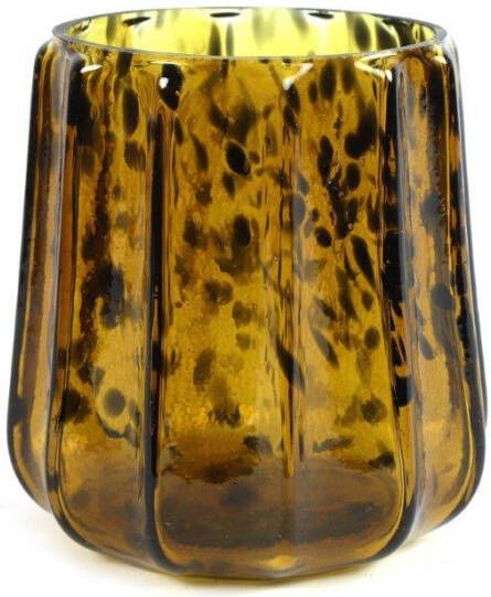 Coppens Theelichth luipard rond Espen M bruin