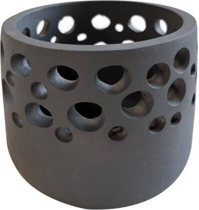 Coppens Theelichthouder Timor S Grijs