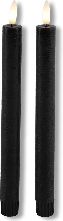 Decostar Countryfield Dinerkaars rustiek 2CM LED ro Lyon L s2 zwart-L2 2B2 2H24CM