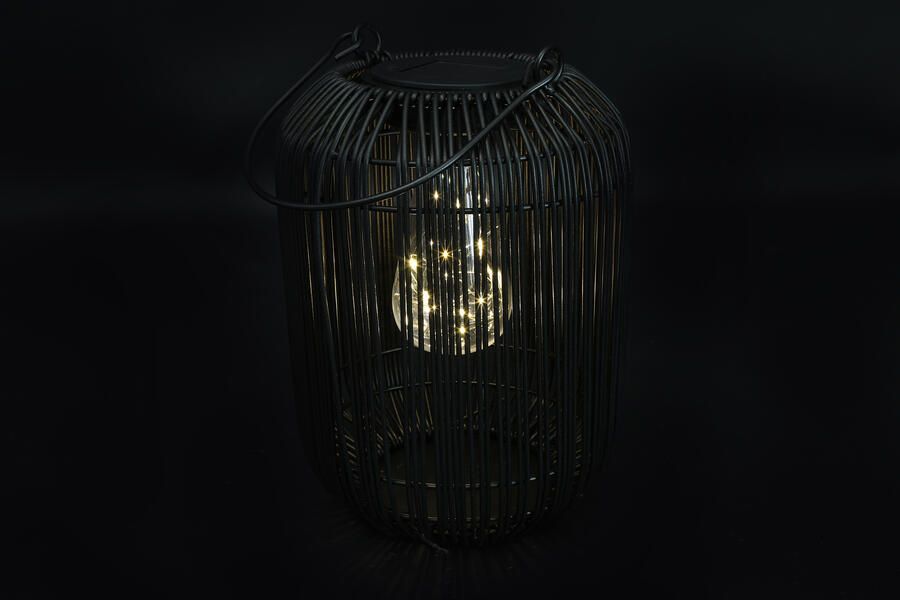 Decostar Countryfield Hanglamp solar LED Giona S zwart