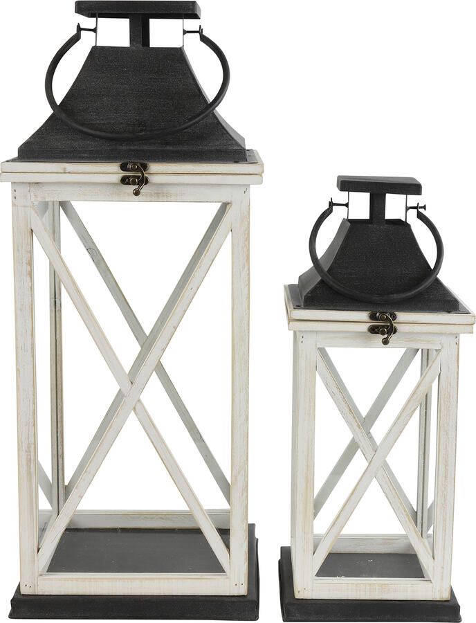 Decostar Countryfield Lantaarn vk Taldon wit klein