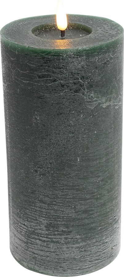 Decostar Countryfield Stompkaars rustiek LED Lyon L donkergroen hoogte 20 x 10 cm - Foto 1