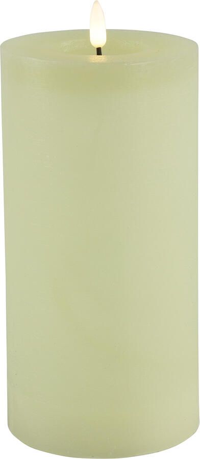 Decostar Countryfield Stompkaars rustiek LED rond Lyon L creme hoogte 20 x 10 cm - Foto 1