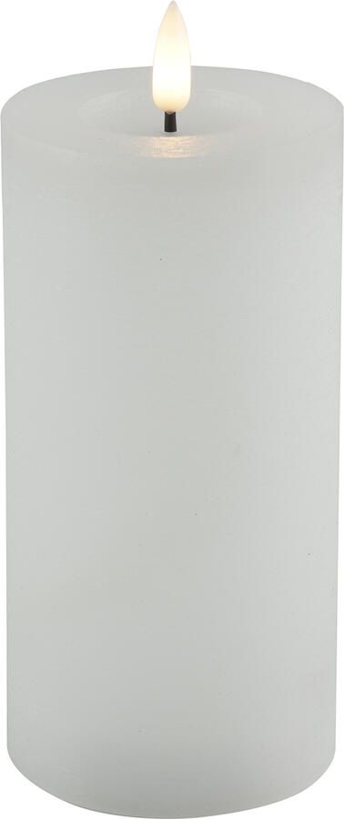 Decostar Countryfield Stompkaars rustiek LED rond Lyon L wit hoogte 15 x 7 5 cm - Foto 1
