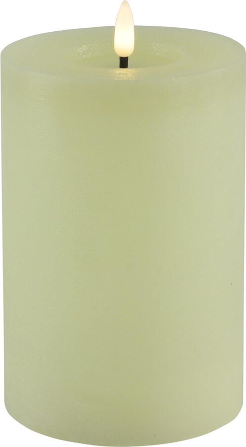 Decostar Countryfield Stompkaars rustiek LED rond Lyon M creme hoogte 15 x 10 cm - Foto 1