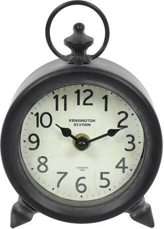 Decostar Countryfield Tafelklok Stanwik wit zwart