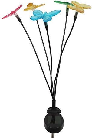 Decostar Countryfield Tuinsteker vlinder Solar LED veel