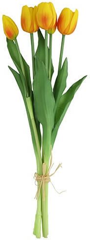 Decostar Countryfield Tulipa boeket geel oranje