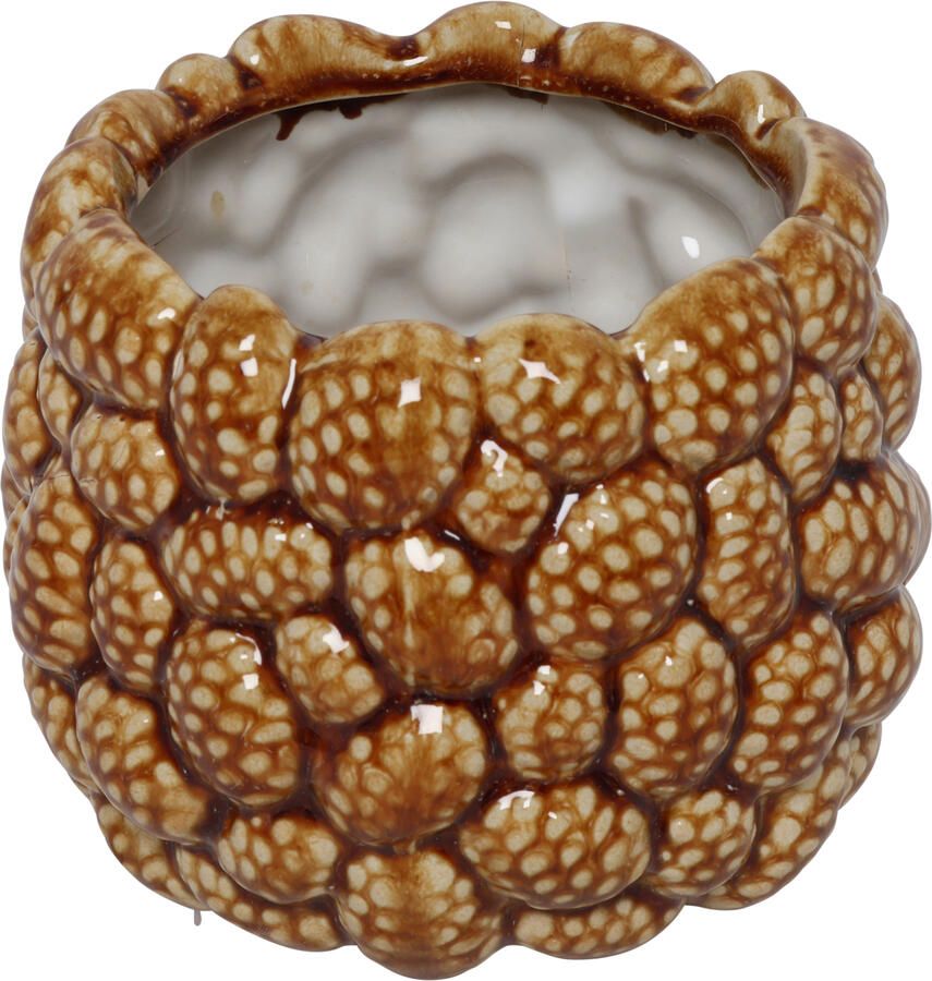 Decostar Countryfield Vaas ro Pine cone M bruin