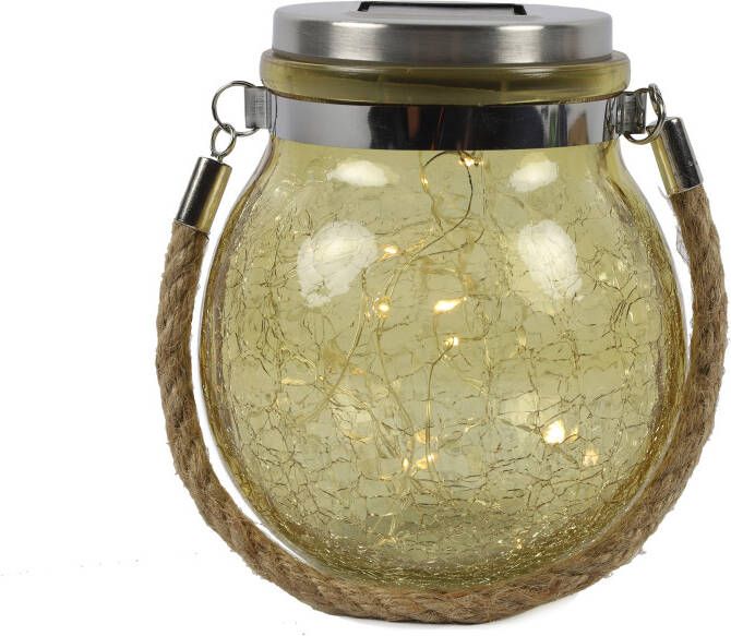 Decostar Countryfield Lamp Solar LED rond Viggo Geel