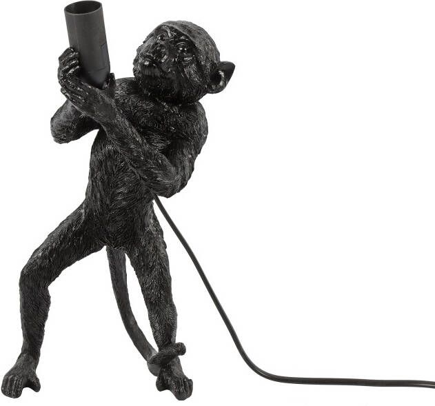 Decostar Countryfield Tafellamp aap E14 Cheeta zwart