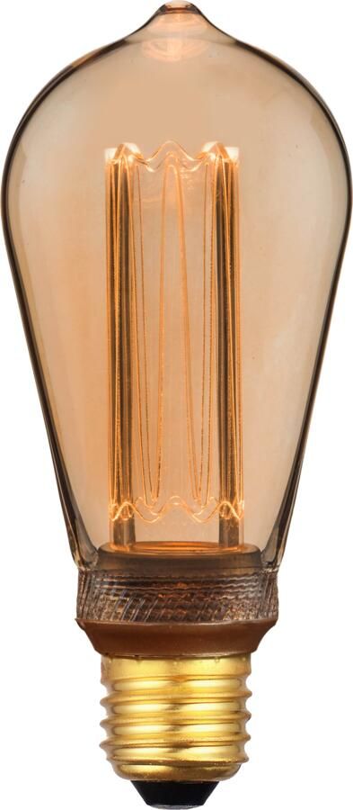 Eglo Lichtbron stepdim. Amber kooldraad E27 ST64