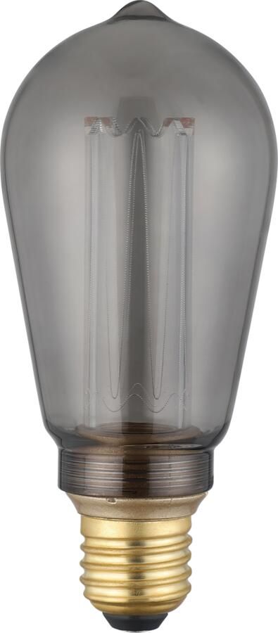 Eglo Lichtbron stepdim. Smoke kooldraad E27 ST64